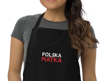 Polska Matka (Polish Mother) Embroidered Apron