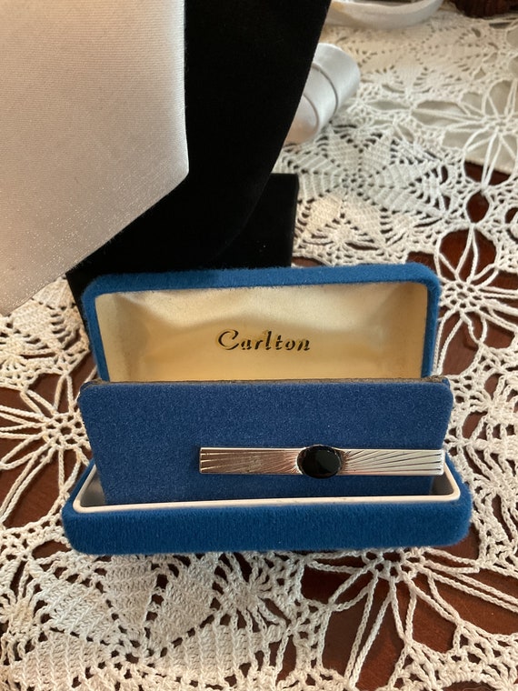 Vintage Carlton Tie Clip - image 1