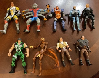 Action Figure Lot of 9