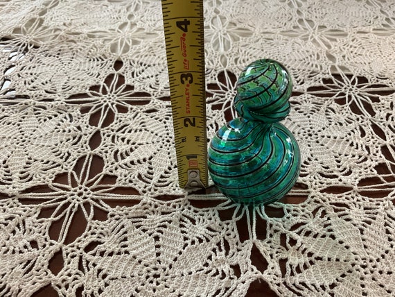 Small Murano Style Glass Perfume Bottle - image 4