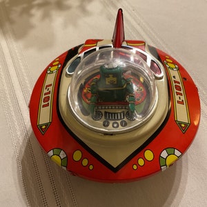 Tin Toy Flying Saucer