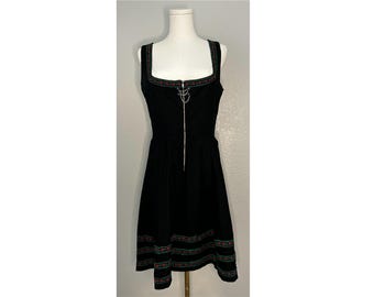 Fries-Arauner Vintage Black Dirndl