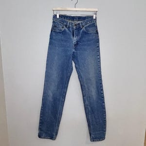Vintage Polo Ralph Lauren High-Waisted Straight-Leg Jeans - Made in USA, 1990s Classic Denim