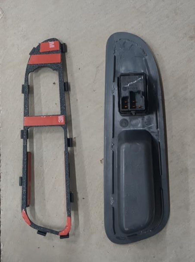Replacement Clips for Dodge Ram Rear Window Switch Bezel Left and Right ...