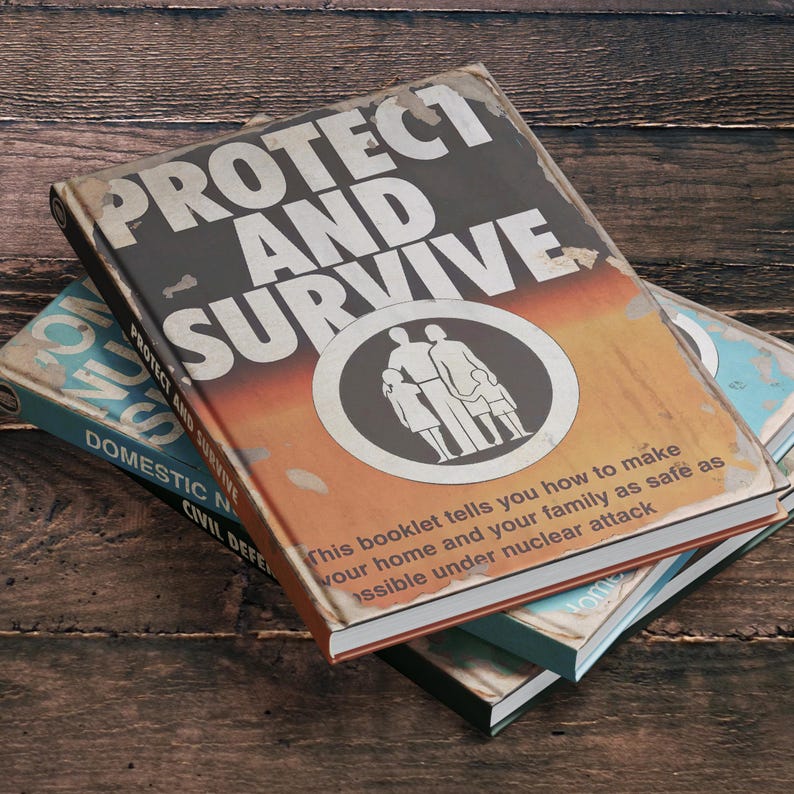 Fallout London Protect and Survive Magazines. Fallout Cosplay. Fallout