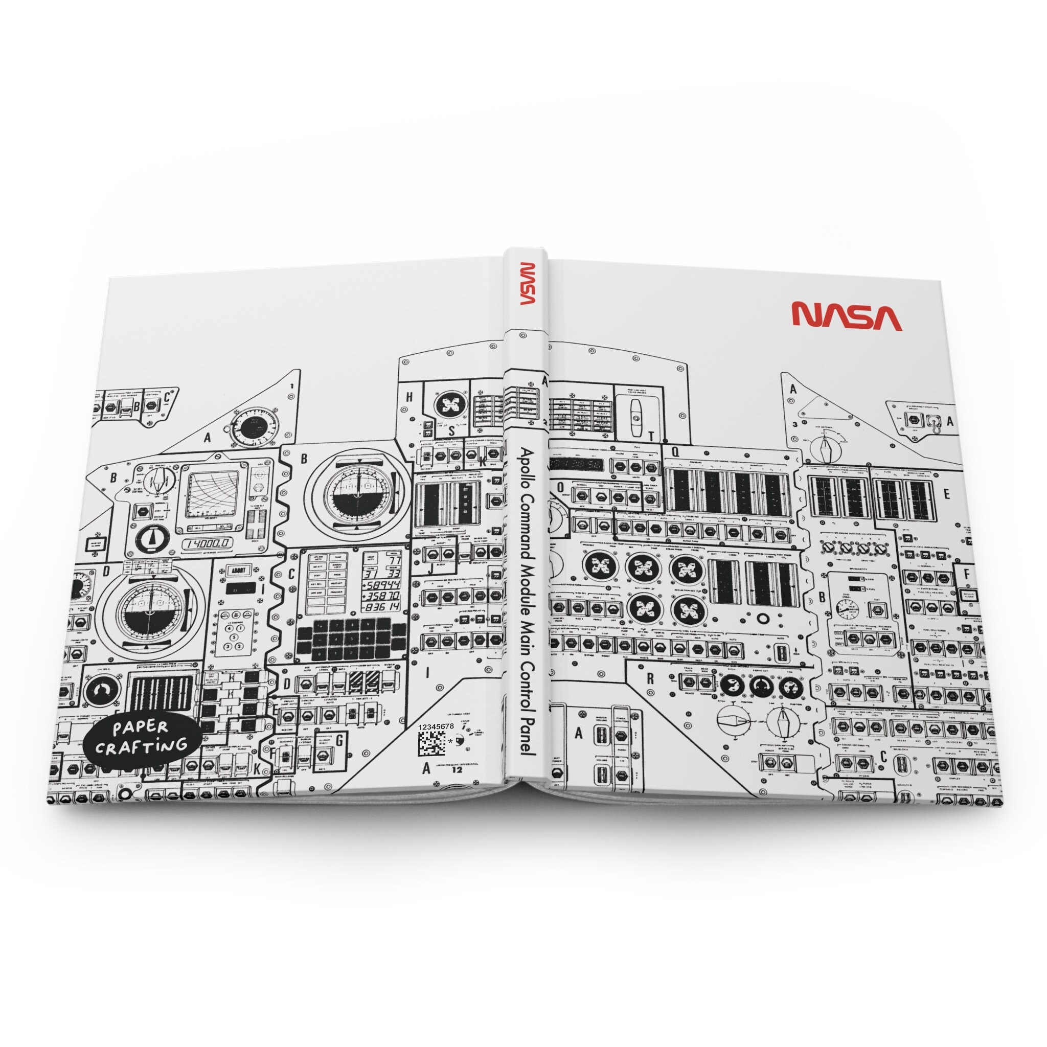 Apollo 11 Command Module Main Control Panel Schema Notebook. 150 Pages ...