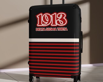 Stylish Delta Suitcase - Ideal Gift for the Jet-Setting Soror, 1913 Design