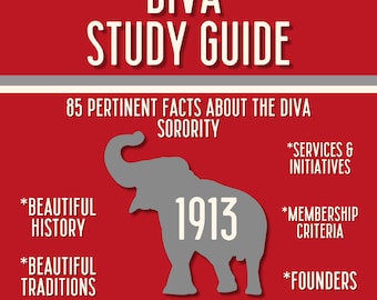 Crimson Red & Cream Sorority Diva Study Guide: 85 Essential Facts on History, Legacy and Membership for Aspiring Members and Enthusiasts