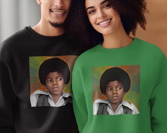 Young Pop King Unisex Schwere Mischung Rundhals-Sweatshirt