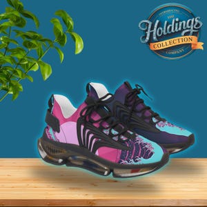 Great Wave Off Kanagawa Women&#39;s Mesh Shoes - Hokusai, Japan - Comfortable Shock-absorbing Walking Shoe shirt, Kawaii, Japanese apparel