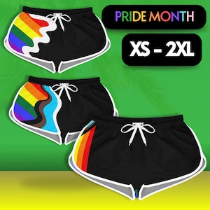 Pantalones cortos Rainbow Pride Boy: ropa de verano colorida y moderna, artículos del Mes del Orgullo