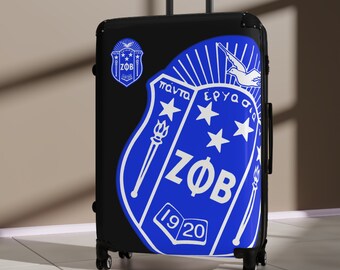 Copy of Stylish Zeta Phi Beta Suitcase - Ideal Gift for the Jet-Setting Soror, 1920 Design