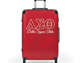 Stylish Delta Sigma Theta Suitcase - Ideal Gift for the Jet-Setting Soror, 1913 Design