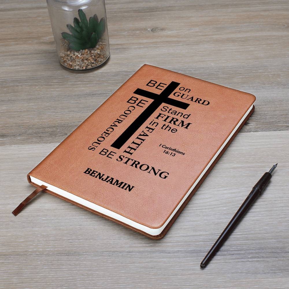 Personalized Prayer Journal Christian Gift for Men Leather Journal Leather Prayer Notebook Gift for Pastor Appreciation Gift for Dad or Son