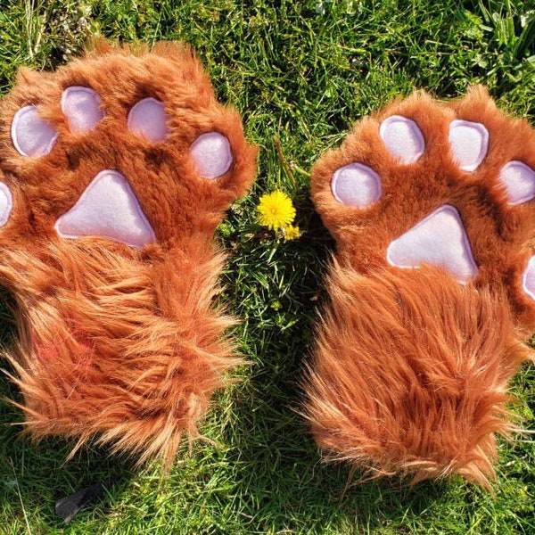 Fursuit HandPaws Gloves, Custom, Any Colors