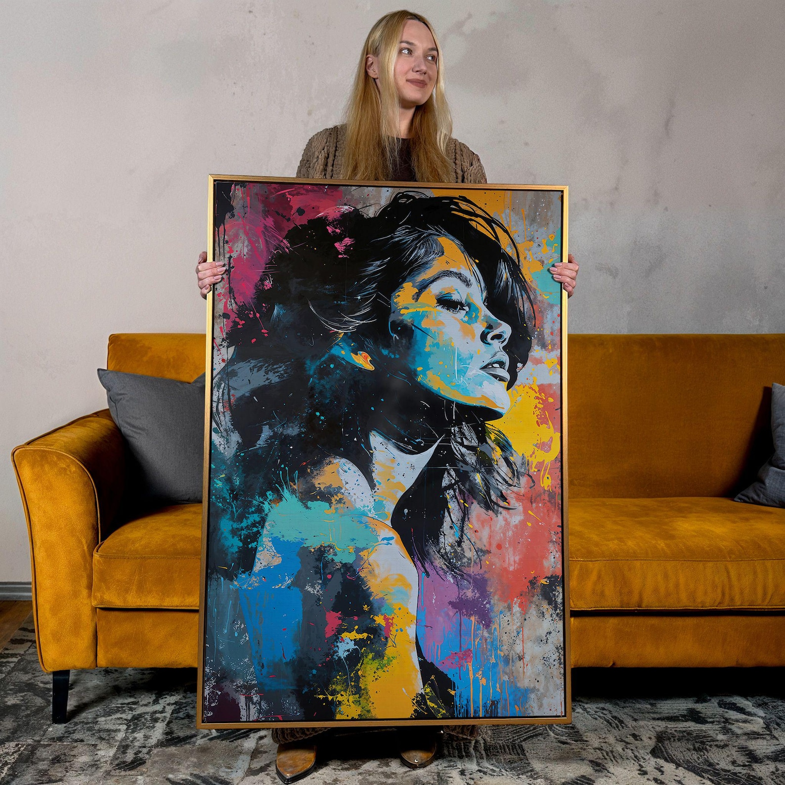 Pop Art Woman Portrait Abstract Graffiti Canvas Wall Art Etsy Australia pop-art-woman-portrait-abstract-graffiti-canvas-wall-art-etsy-australia
