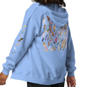 トップス Tribal Zip Up Hooded Sweatshirt 1-29-25-