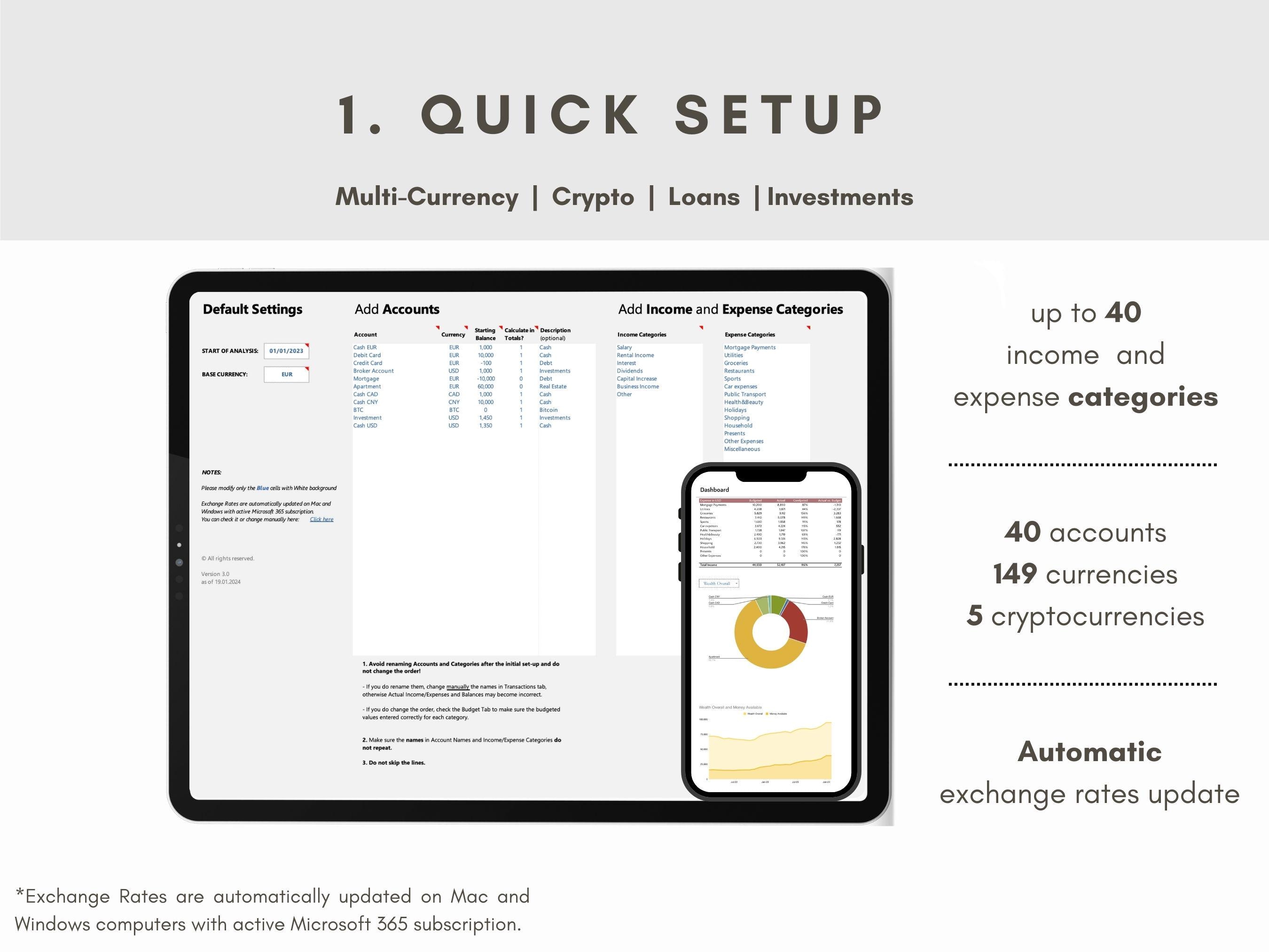 MY CASH FLOW | Excel + Sheets | Simple Personal Finance Tracker ...