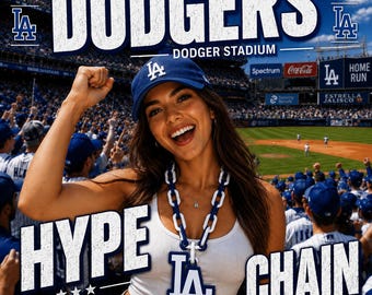 Los Angeles Dodgers HYPE CHAIN!!! ***Free Shipping!!!***