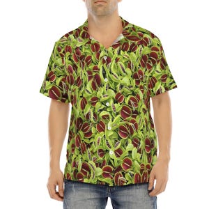 Trapped V2 venus flytrap Hawaiian shirt