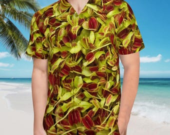 Chemise hawaïenne Trapped V1.5 Venus flytrap imprimée