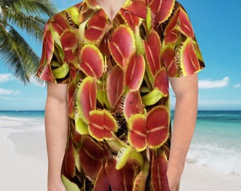 Chemise hawaïenne Big Red Trapped V3