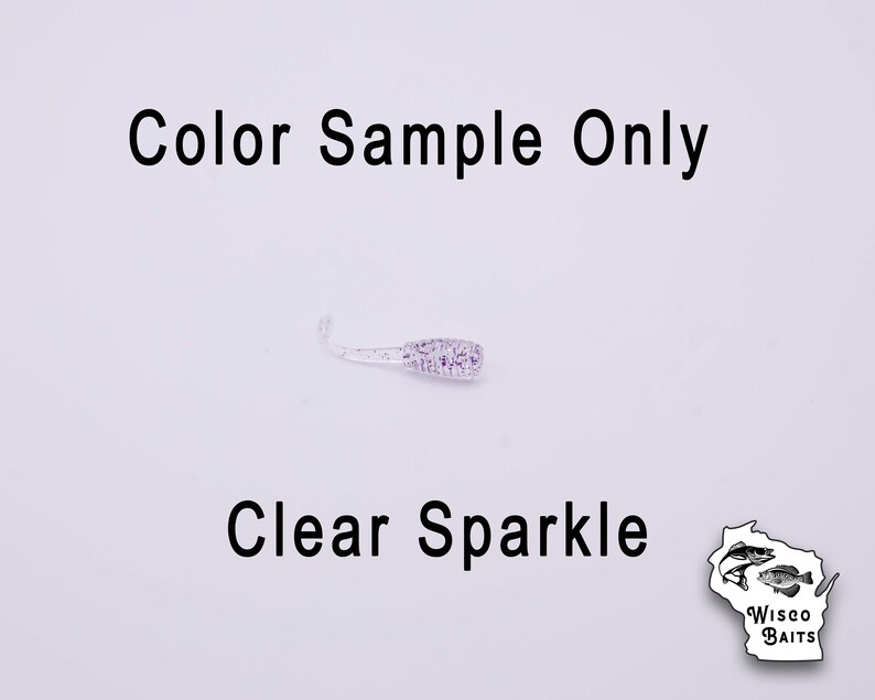 1.25 Ice Spike Custom Ice Fishing Soft Plastics Choose Your Own Color