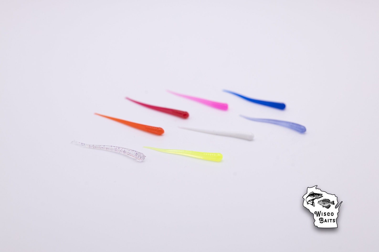 1.25 Ice Spike Custom Ice Fishing Soft Plastics Choose Your Own Color