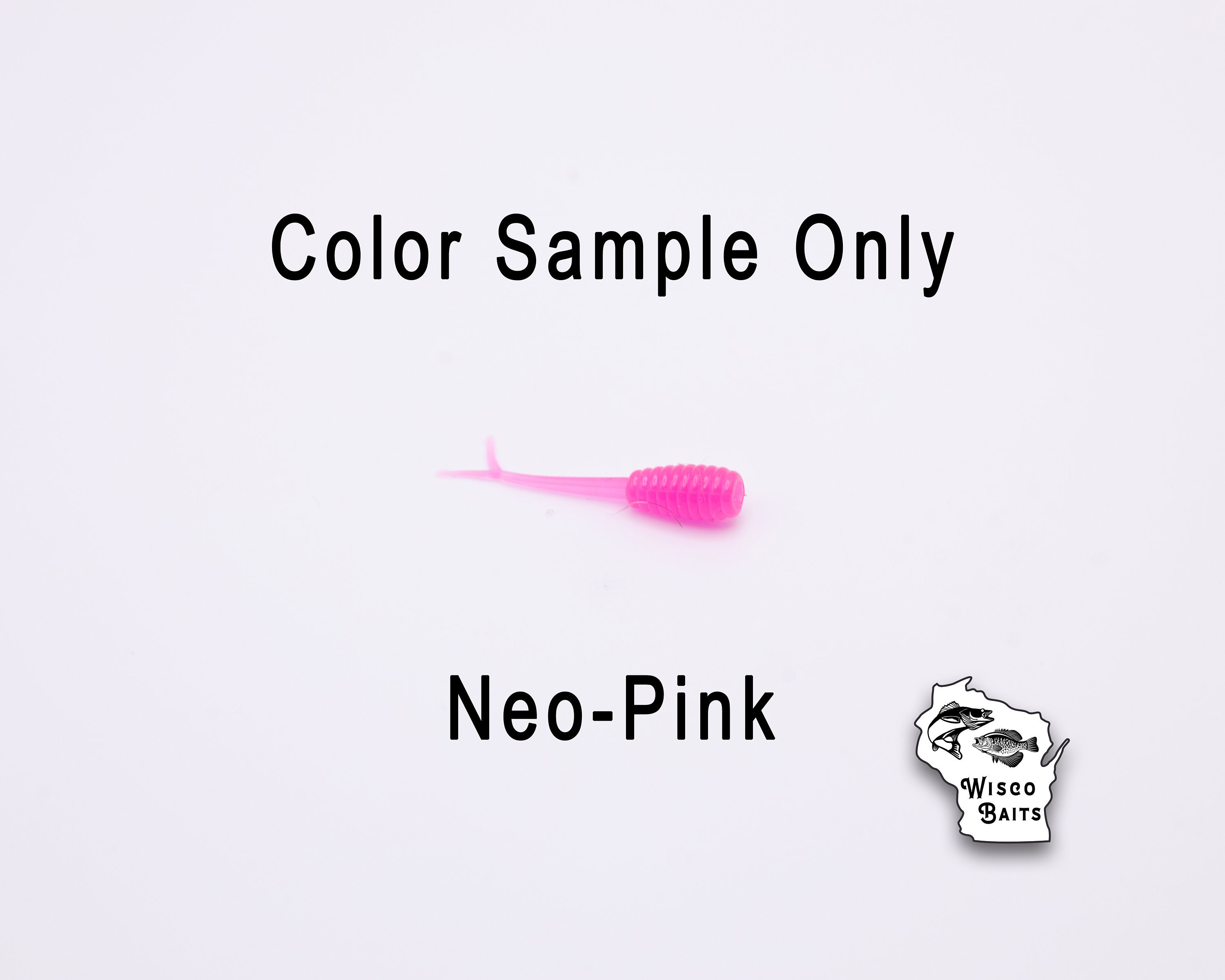 1.25 Ice Spike Custom Ice Fishing Soft Plastics Choose Your Own Color