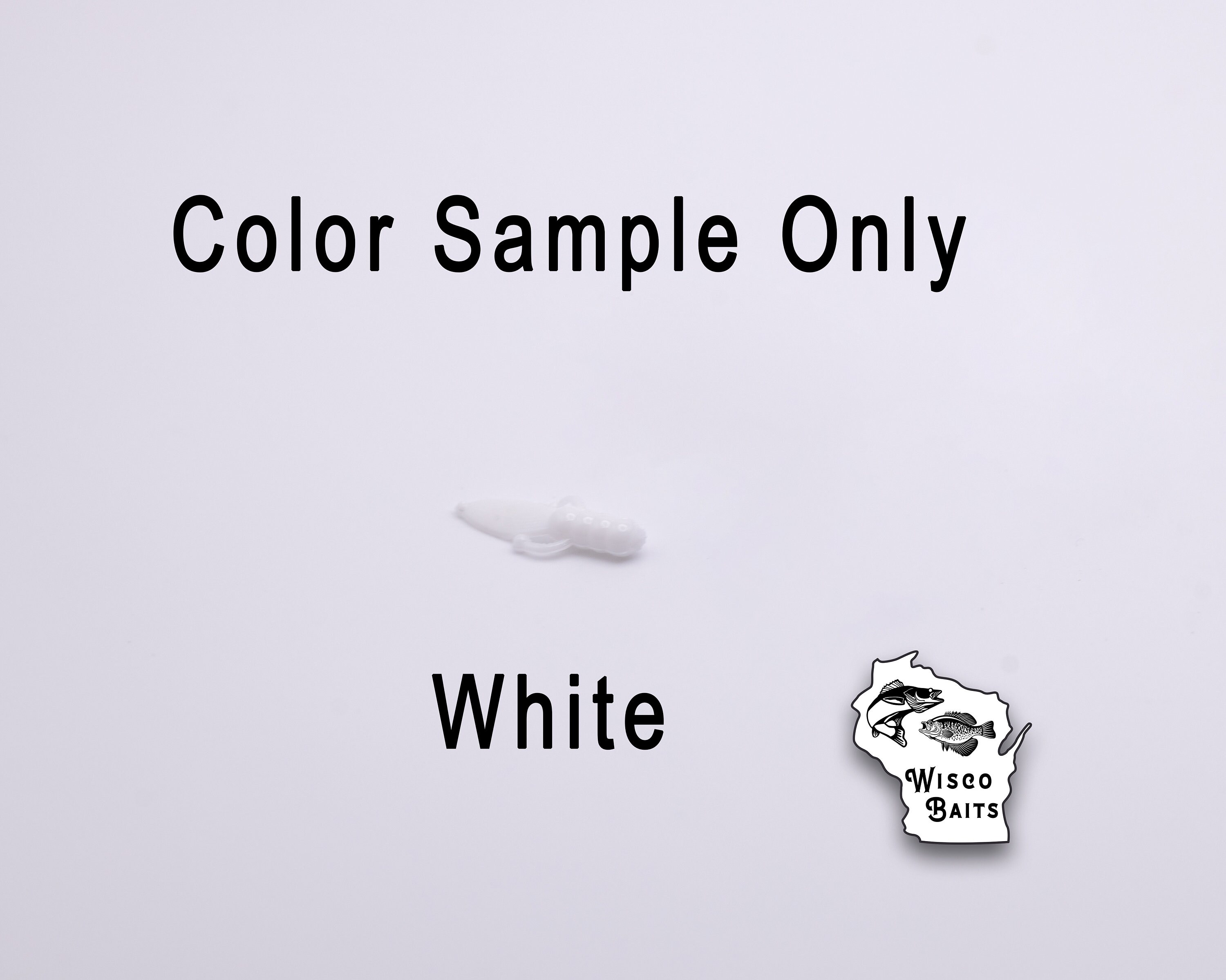 1.25 Ice Spike Custom Ice Fishing Soft Plastics Choose Your Own Color