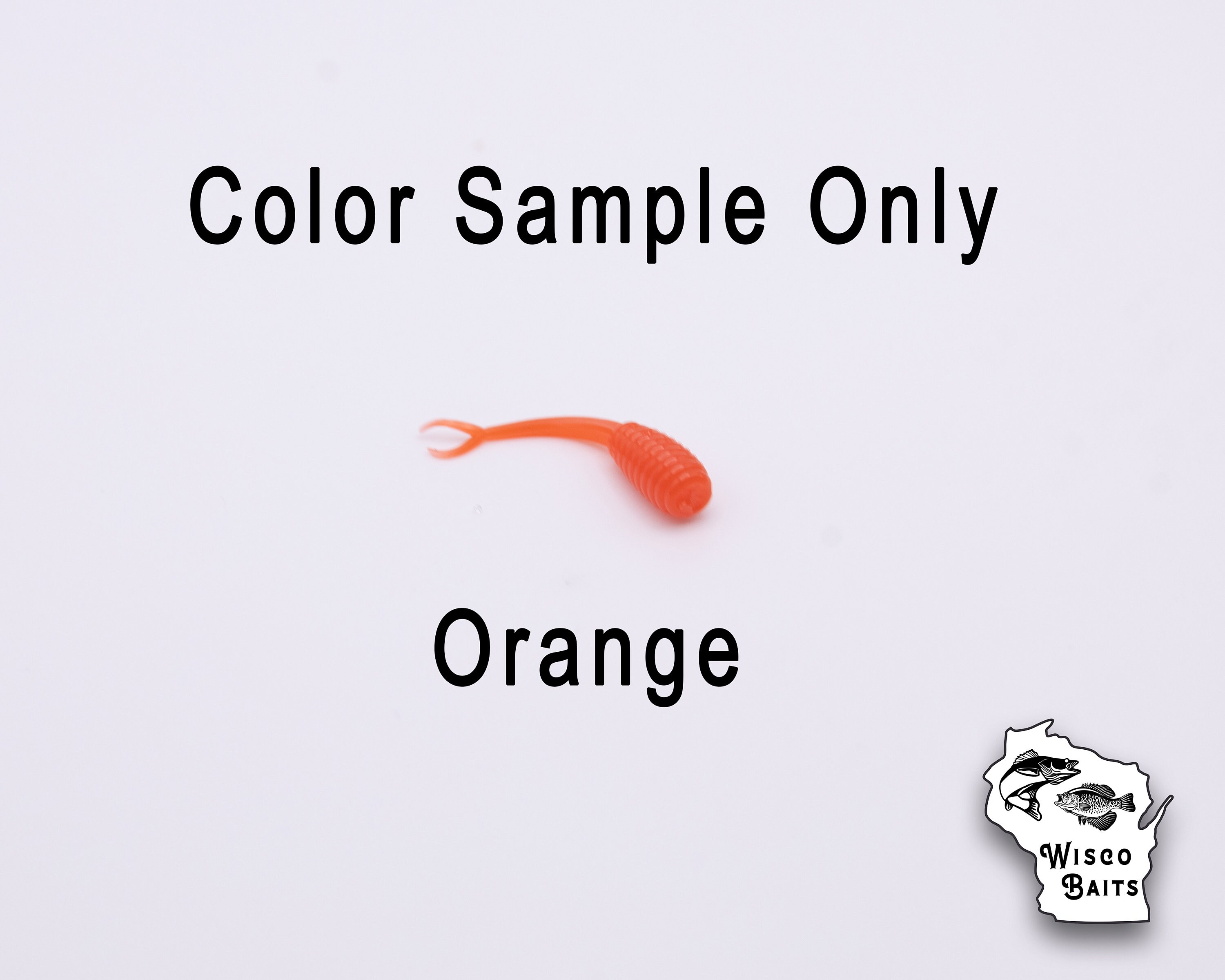 1.25 Ice Spike Custom Ice Fishing Soft Plastics Choose Your Own Color