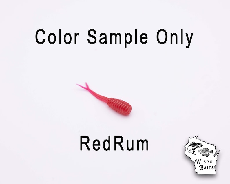 1.25 Ice Spike Custom Ice Fishing Soft Plastics Choose Your Own Color