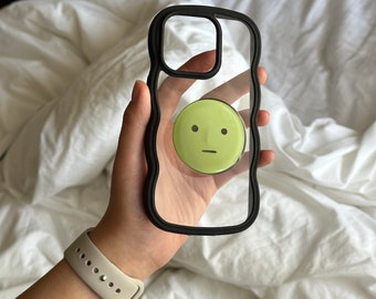 cute japanese pop culture green man Phone tok grip aesthetic collectible