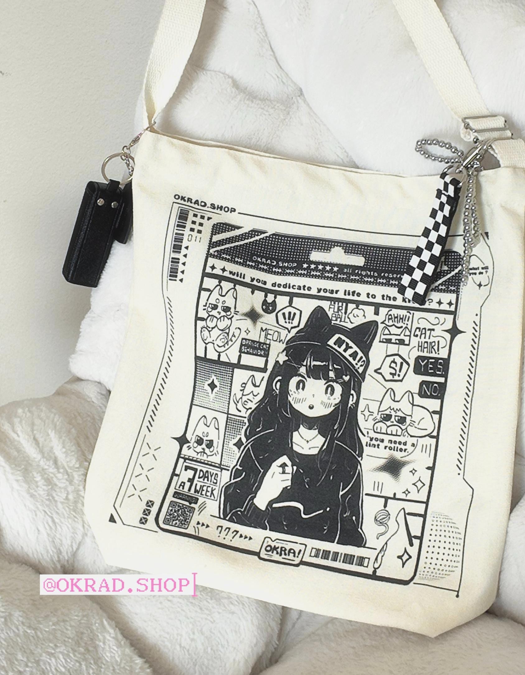 その他】cyber love y3k anime handbag