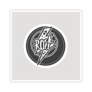 Pegatinas troqueladas de rock and roll, vinilos geniales para amantes de la música, pegatinas para portátil, decoración vintage, regalo para fans del rock.