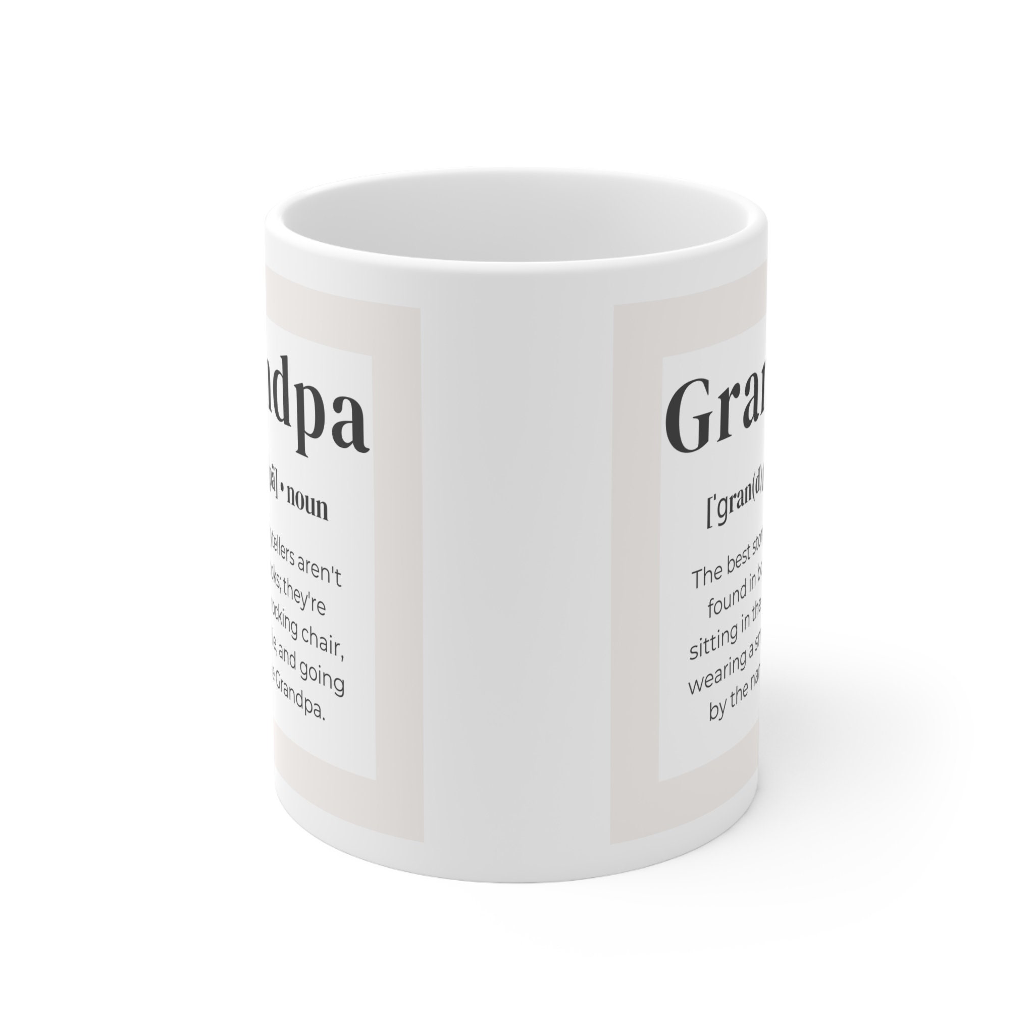 Grandpa Mug, Gift for Grandpa, Grandpa Quote Mug, Father's Day for