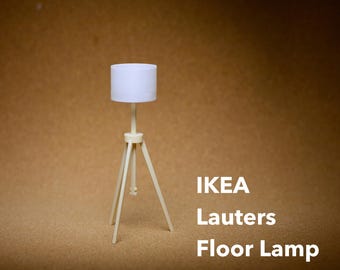 IKEA Lauters Floor Lamp 3d-printing STL File DIY Dollhouse Model