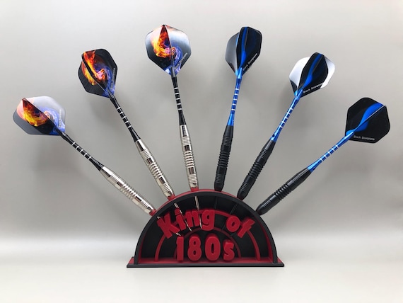 6 Dart Holder / Stand / 6 Darts Displa / King of 180s / Mini Dart Holder Station