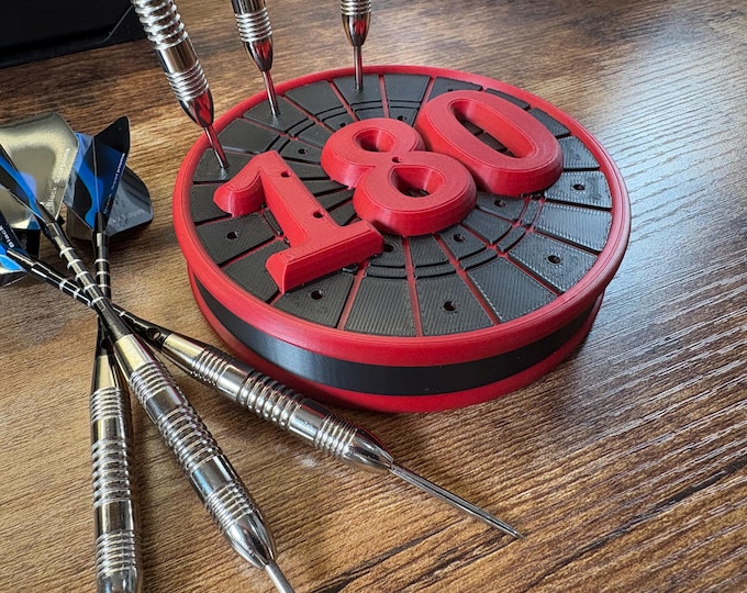 21 Dart Holder: Round 180 Dartboard Dart Stand, organizer, display