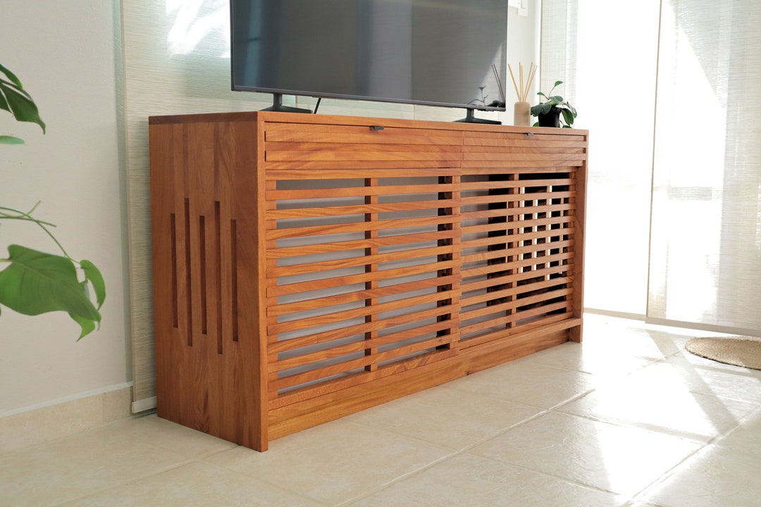 Modern Dog Crate Credenza, Made With Local Hardwood - Etsy