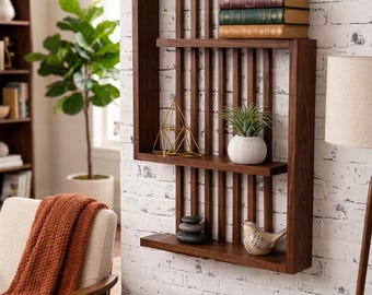 Modern Geometric Wall Shelf
