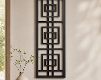 Japandi Lattice Wall Decor