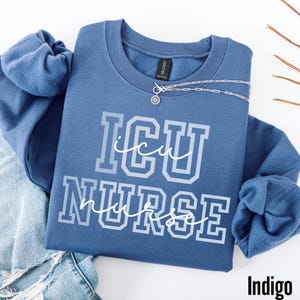 Icu Nurse Sweatshirt, Icu Nursing Crewneck, Icu Nurse Tshirt, Icu Gift, Icu Critical Care, ICU Nurse Grad Gift, Intensive Care Unit