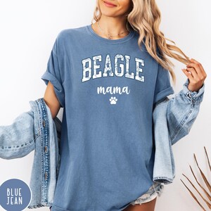 Floral Beagle Mom Shirt, Beagle Dog Mama Gift bild 2