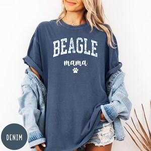 Floral Beagle Mom Shirt, Beagle Dog Mama Gift bild 4