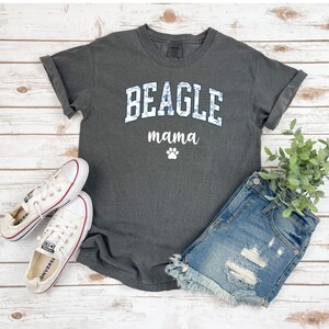 Floral Beagle Mom Shirt, Beagle Dog Mama Gift bild 7