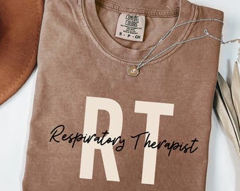Comfort Colors® Respiratory Therapist Shirt, Respiratory Therapy Tshirt
