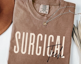 Comfort Colors Surgical Tech T-Shirt, Graduation Gift