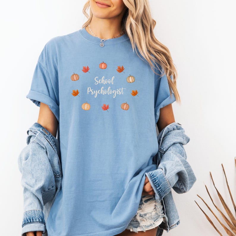 School Psychologist Halloween Shirt, Comfort Colors School Psych