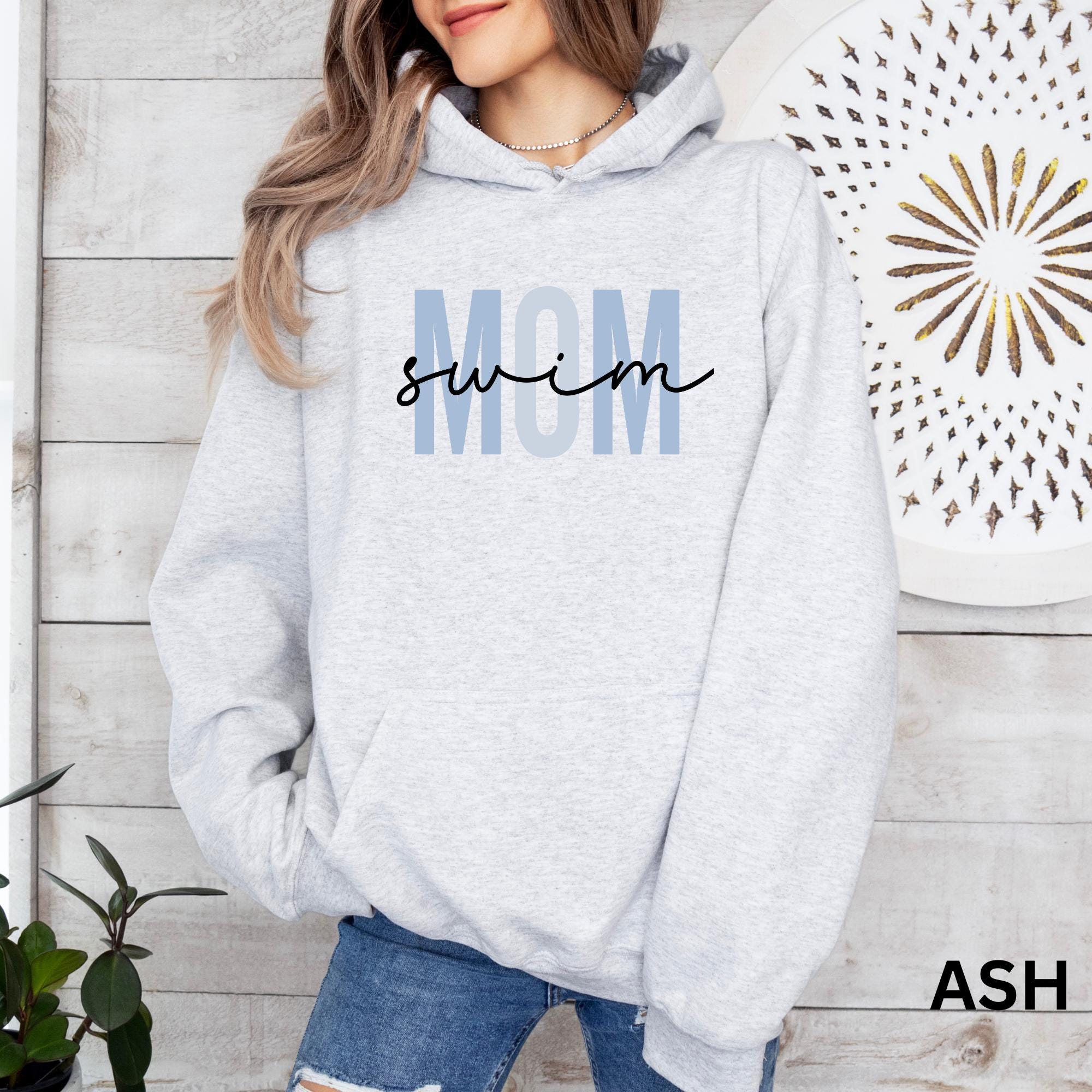 Swim Mom Hooded Sweatshirt, Womens Swim Mom Hoodie, Swim Mom Swim Mom Hooded Sweatshirt, Womens Swim Mom Hoodie, Swim Mom